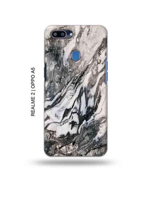 marble back cover compatible with realme 2, oppo a5 - 18992849 - Very Small Image - 1