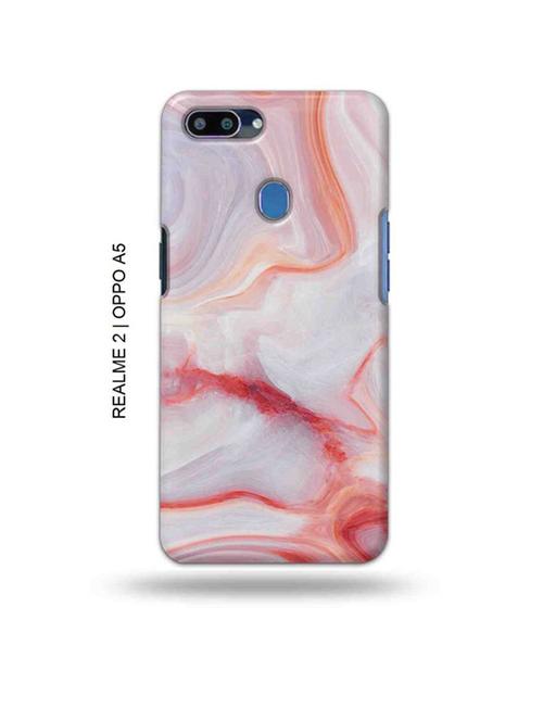 marble back cover compatible with realme 2, oppo a5 - 18992851 - Very Small Image - 1