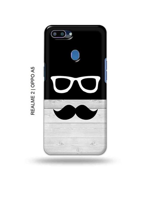 hipster back cover compatible with realme 2, oppo a5 - 18992874 - Very Small Image - 1