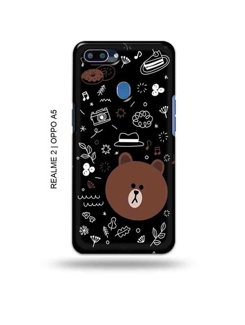 teddy back cover compatible with realme 2, oppo a5 - 18992907 - Very Small Image - 1