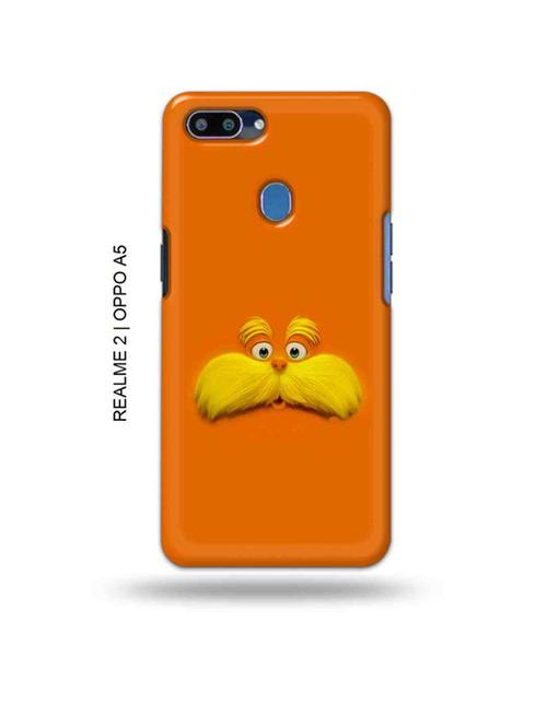 hipster animal back cover compatible with realme 2, oppo a5 - 18992910 - Very Small Image - 1