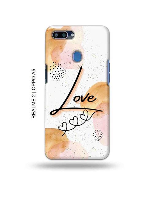 love back cover compatible with realme 2, oppo a5 - 18993000 - Very Small Image - 1