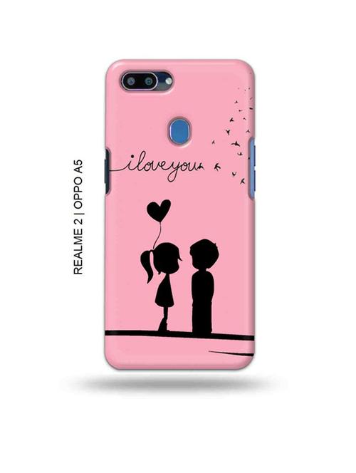 i love you back cover compatible with realme 2, oppo a5 - 18993003 - Very Small Image - 1