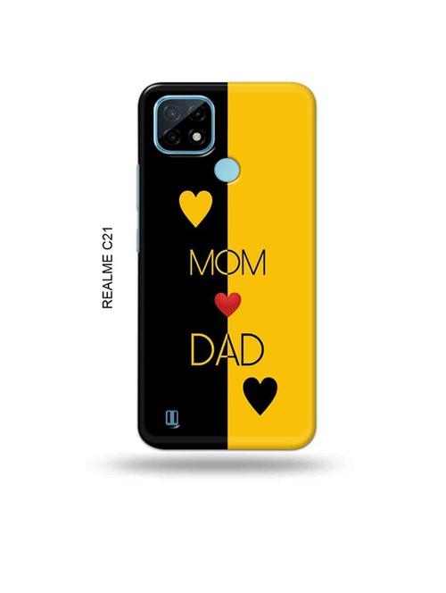 tweakymod designer printed hard case | mom dad back cover compatible with realme c21 - 18993084 - Very Small Image - 1