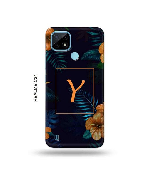 floral y back cover compatible with realme c21 - 18993170 - Very Small Image - 1
