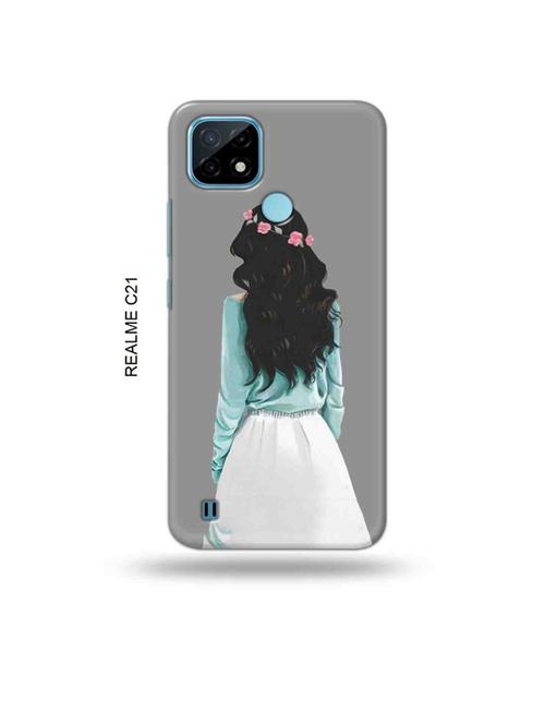 tiara queen back cover compatible with realme c21 - 18993206 - Very Small Image - 1