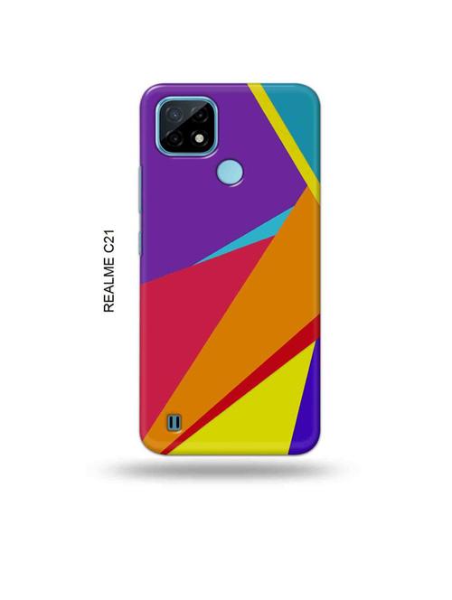 abstract strips back cover compatible with realme c21 - 18993230 - Very Small Image - 1