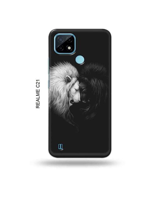 tweakymod designer printed hard case | lions back cover compatible with realme c21 - 18993256 - Very Small Image - 1