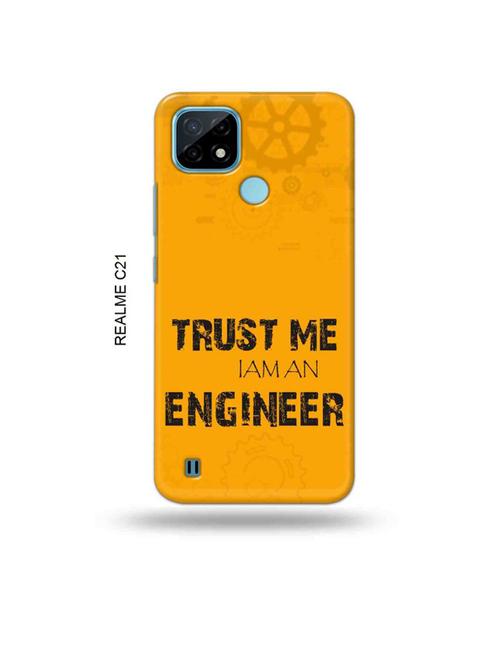 trust me i am engineer back cover compatible with realme c21 - 18993304 - Very Small Image - 1