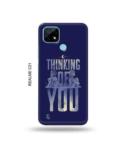 thinking of you back cover compatible with realme c21 - 18993310 - Very Small Image - 1