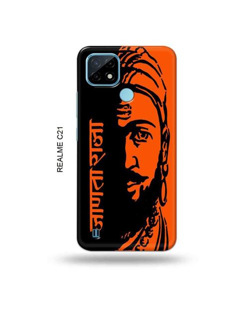shivaji maharaj back cover compatible with realme c21 - 18993347 - Very Small Image - 1