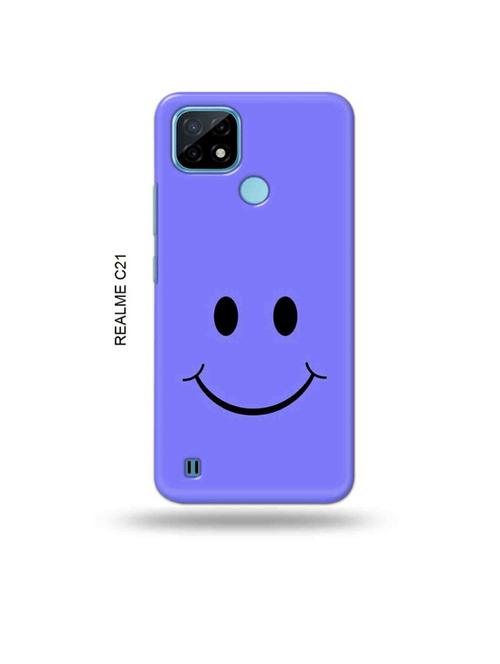 happy face back cover compatible with realme c21 - 18993390 - Very Small Image - 1
