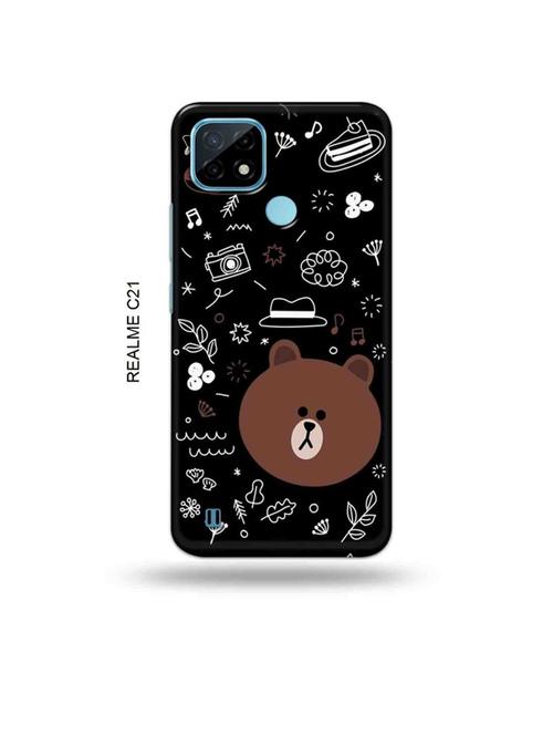 teddy back cover compatible with realme c21 - 18993408 - Very Small Image - 1