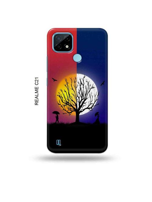 two worlds back cover compatible with realme c21 - 18993419 - Very Small Image - 1