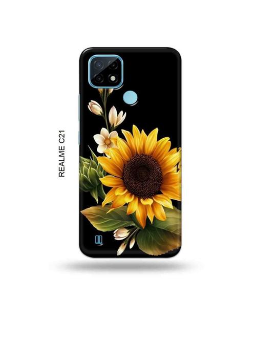 flowers back cover compatible with realme c21 - 18993535 - Very Small Image - 1
