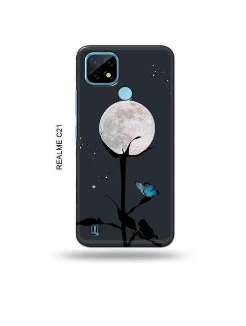 flowers back cover compatible with realme c21 - 18993539 - Very Small Image - 1