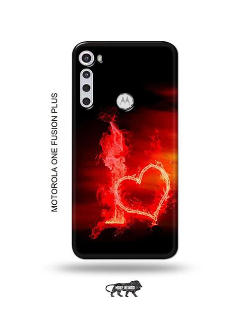 fire heart letter i back cover compatible with motorola one fusion plus - 18993629 - Very Small Image - 1