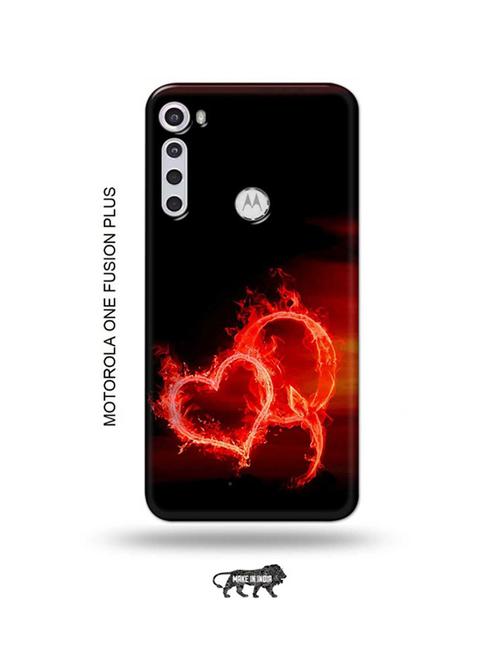 fire heart letter q back cover compatible with motorola one fusion plus - 18993637 - Very Small Image - 1