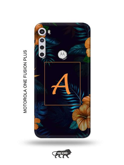 floral a back cover compatible with motorola one fusion plus - 18993647 - Very Small Image - 1
