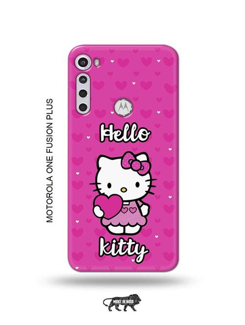 hello kitty back cover compatible with motorola one fusion plus - 18993674 - Very Small Image - 1
