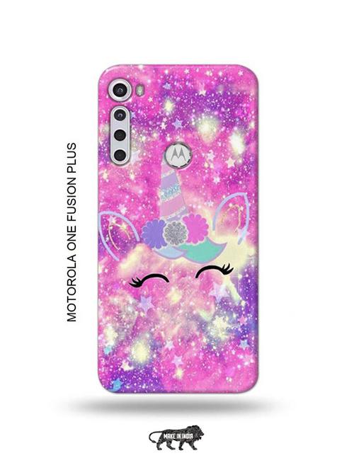 unicorn back cover compatible with motorola one fusion plus - 18993684 - Very Small Image - 1