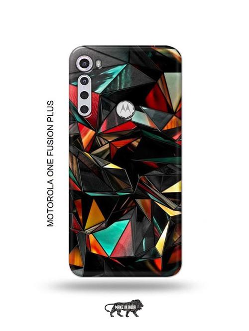 hex glasses back cover compatible with motorola one fusion plus - 18993720 - Very Small Image - 1