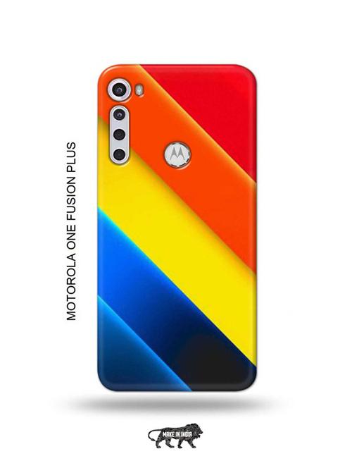 cross strips back cover compatible with motorola one fusion plus - 18993732 - Very Small Image - 1