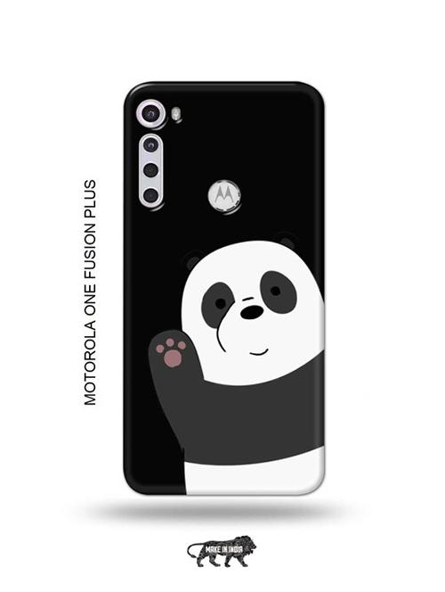 hello panda back cover compatible with motorola one fusion plus - 18993754 - Very Small Image - 1