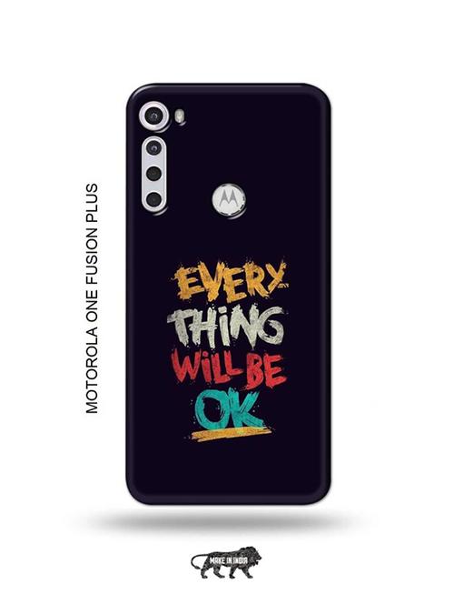 every thing will be ok back cover compatible with motorola one fusion plus - 18993791 - Very Small Image - 1