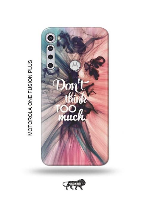 don't think too much back cover compatible with motorola one fusion plus - 18993795 - Very Small Image - 1