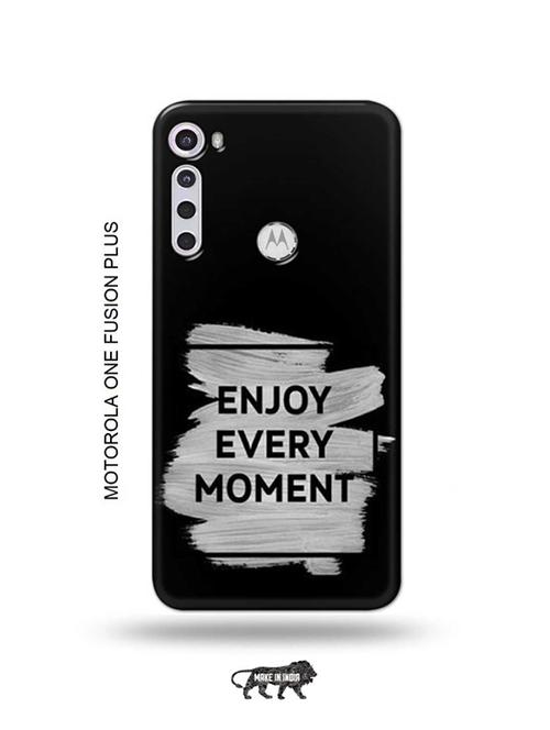 enjoy every moment back cover compatible with motorola one fusion plus - 18993800 - Very Small Image - 1