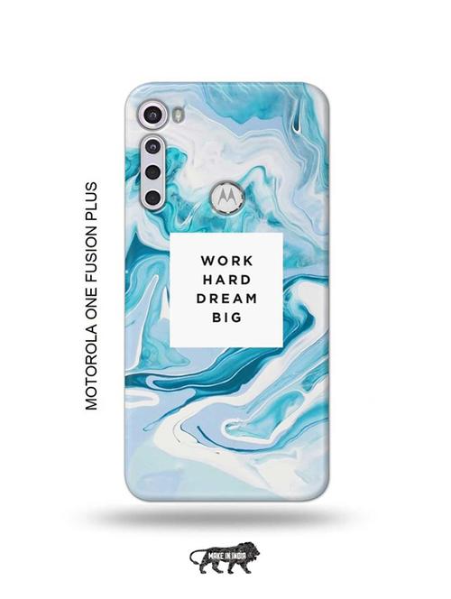work hard dream big back cover compatible with motorola one fusion plus - 18993811 - Very Small Image - 1