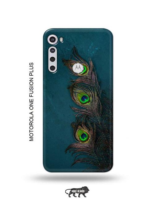 krishna feather back cover compatible with motorola one fusion plus - 18993845 - Very Small Image - 1