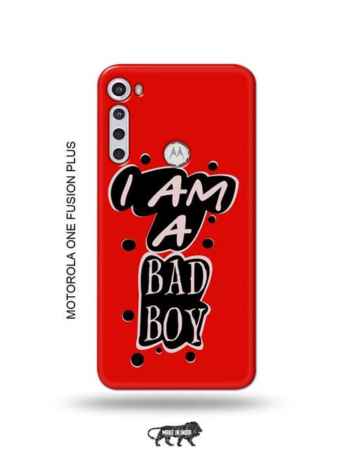 bad boy back cover compatible with motorola one fusion plus - 18993872 - Very Small Image - 1