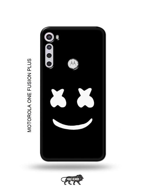 funny face back cover compatible with motorola one fusion plus - 18993890 - Very Small Image - 1