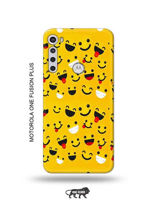 emojis back cover compatible with motorola one fusion plus - 18993905 - Very Small Image - 1