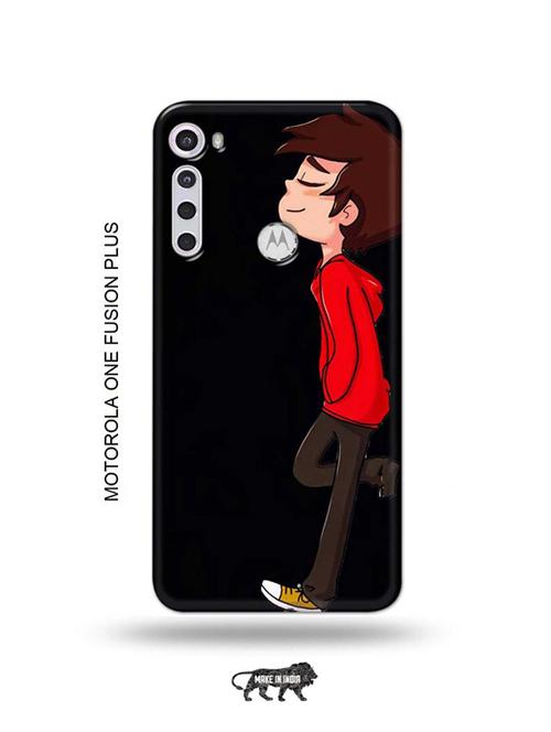 alone boy back cover compatible with motorola one fusion plus - 18993959 - Very Small Image - 1