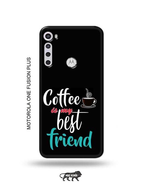 coffee is my best friend back cover compatible with motorola one fusion plus - 18993963 - Very Small Image - 1