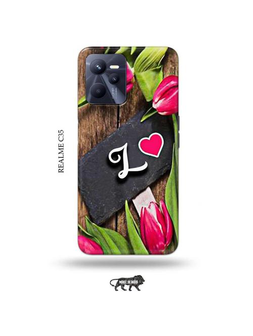 flower letter z back cover compatible with realme c35 - 18994119 - Very Small Image - 1