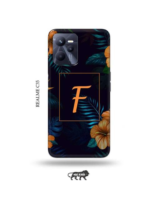 floral f back cover compatible with realme c35 - 18994153 - Very Small Image - 1
