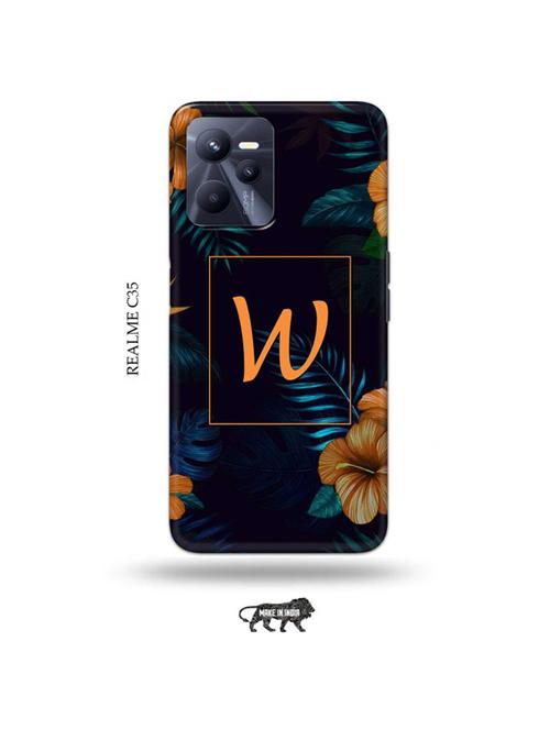 floral w back cover compatible with realme c35 - 18994170 - Very Small Image - 1