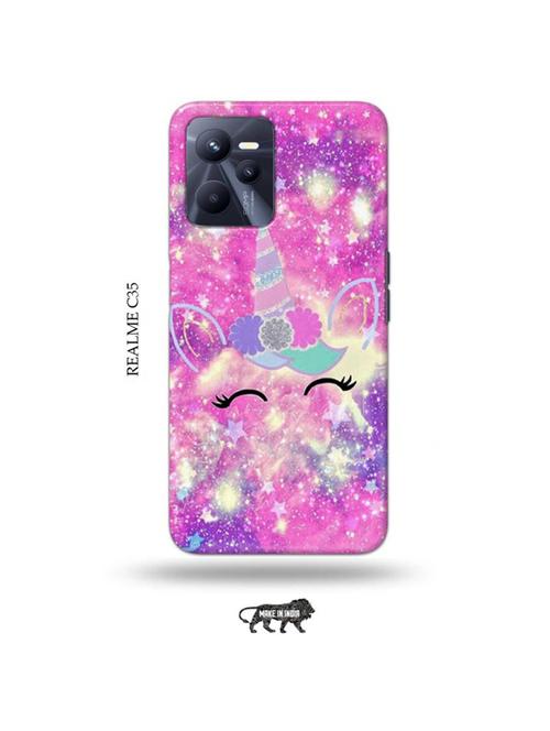 unicorn back cover compatible with realme c35 - 18994185 - Very Small Image - 1