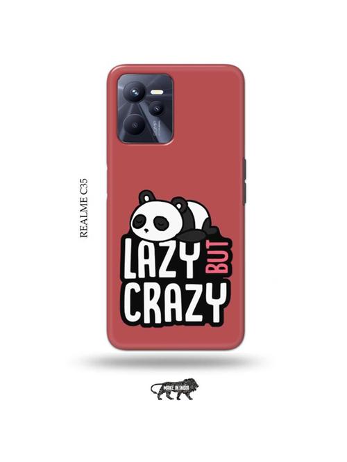 crazy panda back cover compatible with realme c35 - 18994254 - Very Small Image - 1