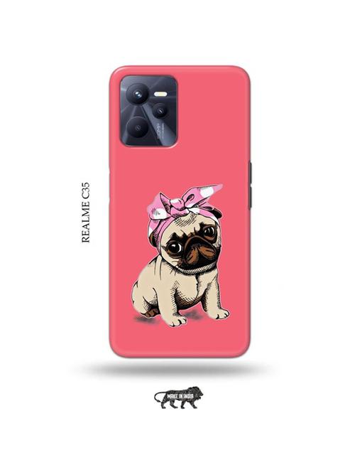 cute dog back cover compatible with realme c35 - 18994281 - Very Small Image - 1