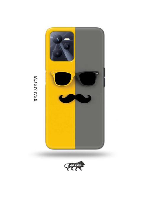 hipster back cover compatible with realme c35 - 18994371 - Very Small Image - 1