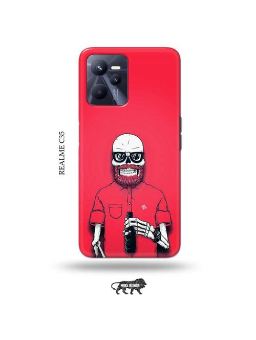 hipster back cover compatible with realme c35 - 18994462 - Very Small Image - 1