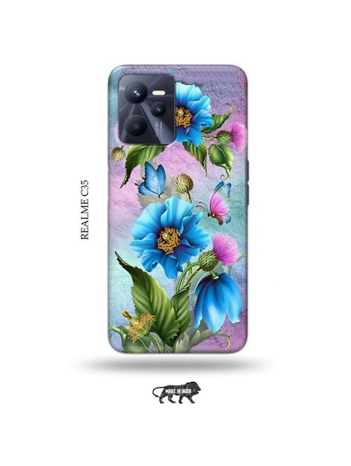 floral back cover compatible with realme c35 - 18994515 - Very Small Image - 1