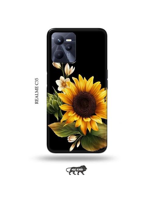 flowers back cover compatible with realme c35 - 18994537 - Very Small Image - 1