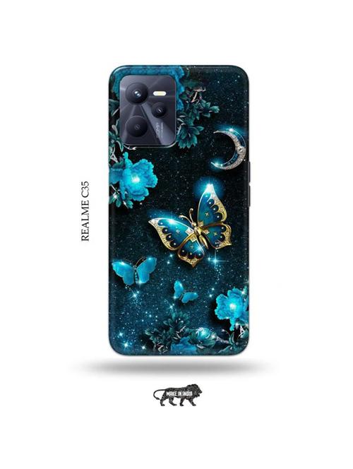 tweakymod designer printed hard case | flowers back cover compatible with realme c35 - 18994542 - Very Small Image - 1