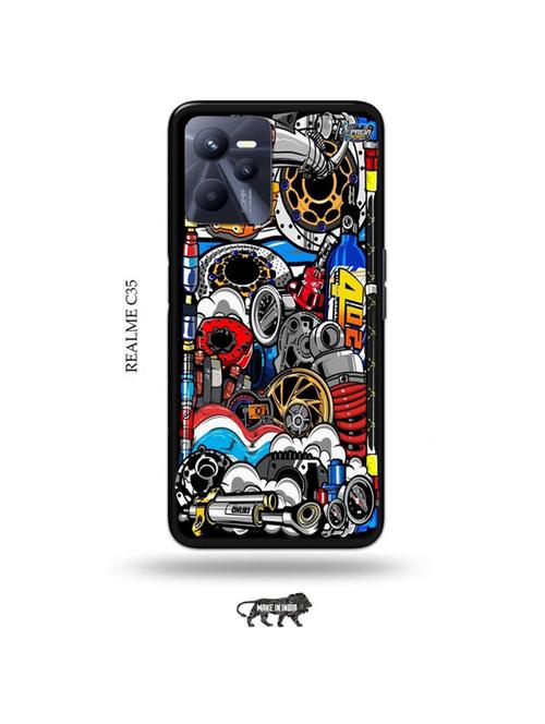 funky back cover compatible with realme c35 - 18994552 - Very Small Image - 1